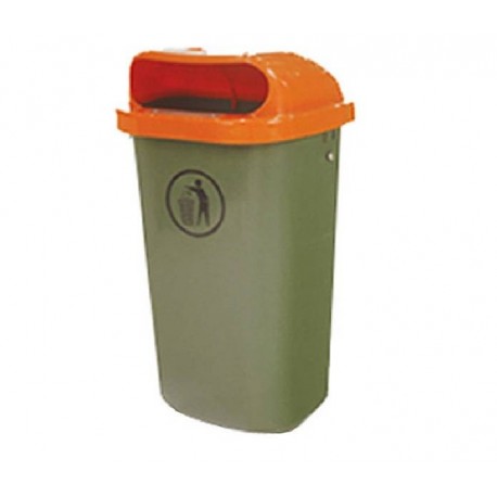 Papelera exterior plástico Jcoplastic 50L