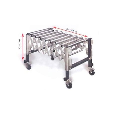 Soporte extensible con rodillos SRB 130 Soporte extensible con rodillos SRB 130