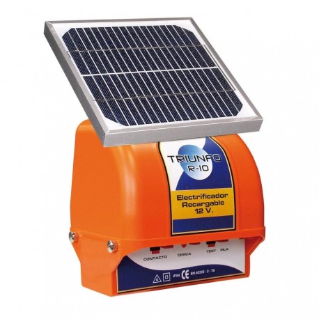 Pastor eléctrico TRIUNFO R-10 SOLAR 12V