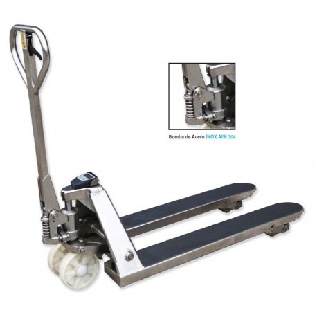 Transpaleta Inox AISI304 Gayner Transpaleta Inox AISI304 Gayner