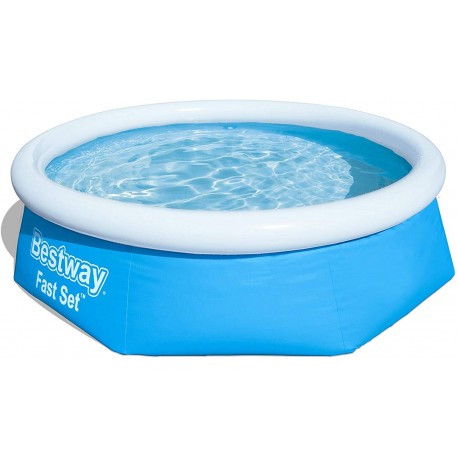 Piscina hinchable redonda FastSet Bestway 2,44 m x 66 cm Piscina hinchable redonda FastSet Bestway 2,44 m x 66 cm