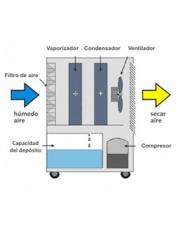 Deshumificador profesional DH-721