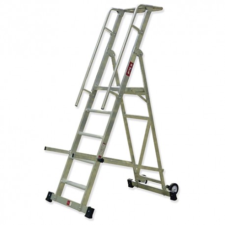 Escalera de almacén plegable ALX-PL Escalera de almacén plegable ALX-PL