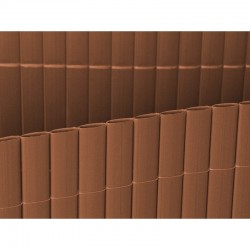 Cañizo plástico Oval Chocolate 1x3 m