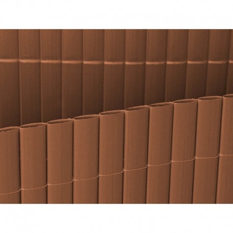Cañizo plástico Oval Chocolate 1x3 m