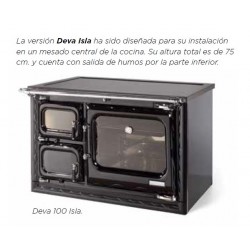 Cocina doméstica DEVA 100 N Leña Hergom