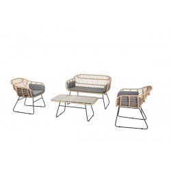 Conjunto Mesa + Sillones + Sofá