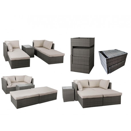 Conjunto Mesa y Sofás Lesoto Conjunto Mesa y Sofás Lesoto