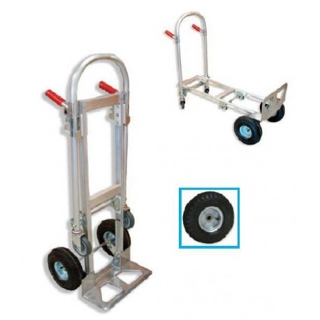 Carretilla-carro aluminio GAYNER 225-400kg Carretilla-carro aluminio GAYNER 225-400kg
